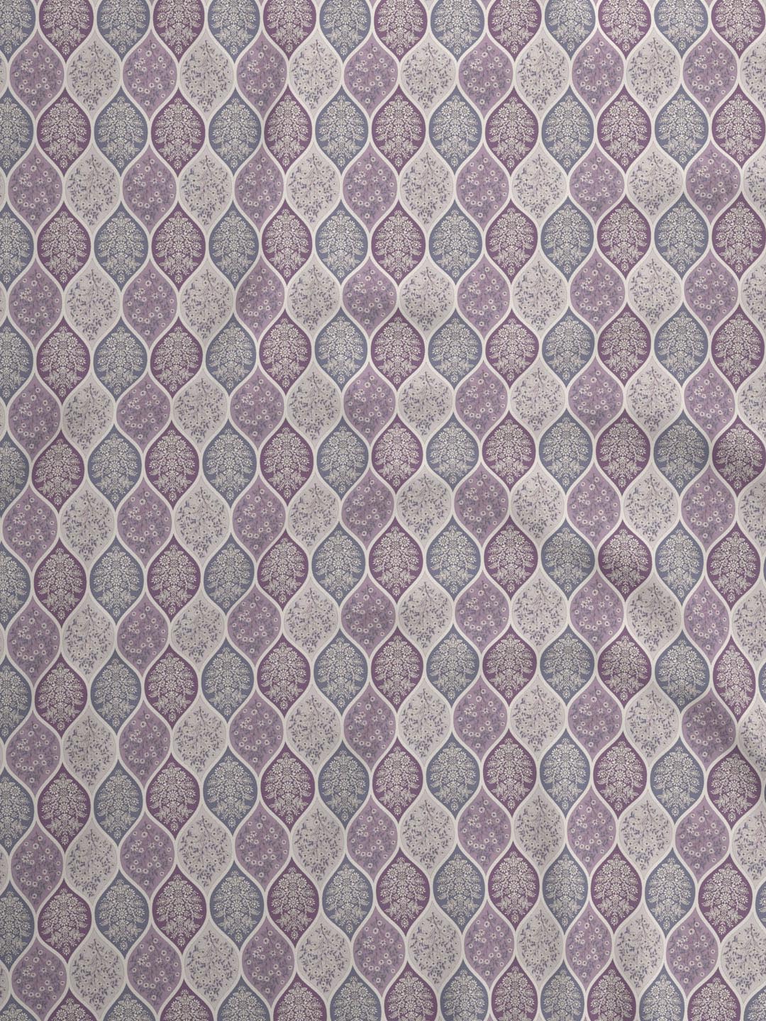 100% Cotton 152 TC, Printed King Bedsheet Set, Embrace