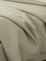 Cotton Charm 400 TC 100% Cotton Grey King Size Dyed Bedsheet with 4 Pillow Covers