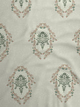 100% Cotton 800 TC, Printed King Bedsheet Set, Platinum Pulse