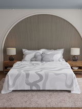 100% Cotton 600 TC, Printed King Bedsheet Set, Luxe Loom Weavers Gallore