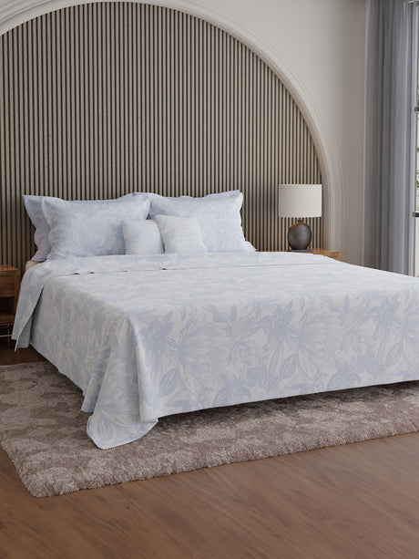100% Cotton 600 TC, Printed King Bedsheet Set, Luxe Loom Weavers Gallore