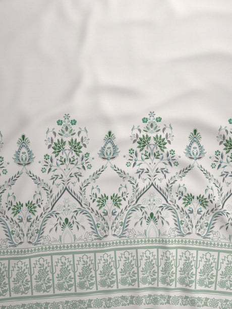 100% Cotton King Bedsheet Set, 600 TC Printed, Luxe Loom