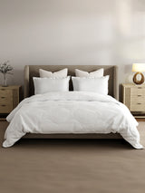 Double Size TENCEL™ Comforter, White Solid (2.74 m L x 2.24 m W), For Mild Winter & All Season Zen Living Collection