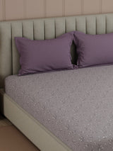 100% Cotton 200 TC, Printed Double Bedsheet Set, Valatia