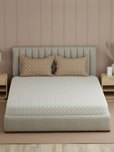 100% Cotton 200 TC, Printed Double Bedsheet Set, Valatia