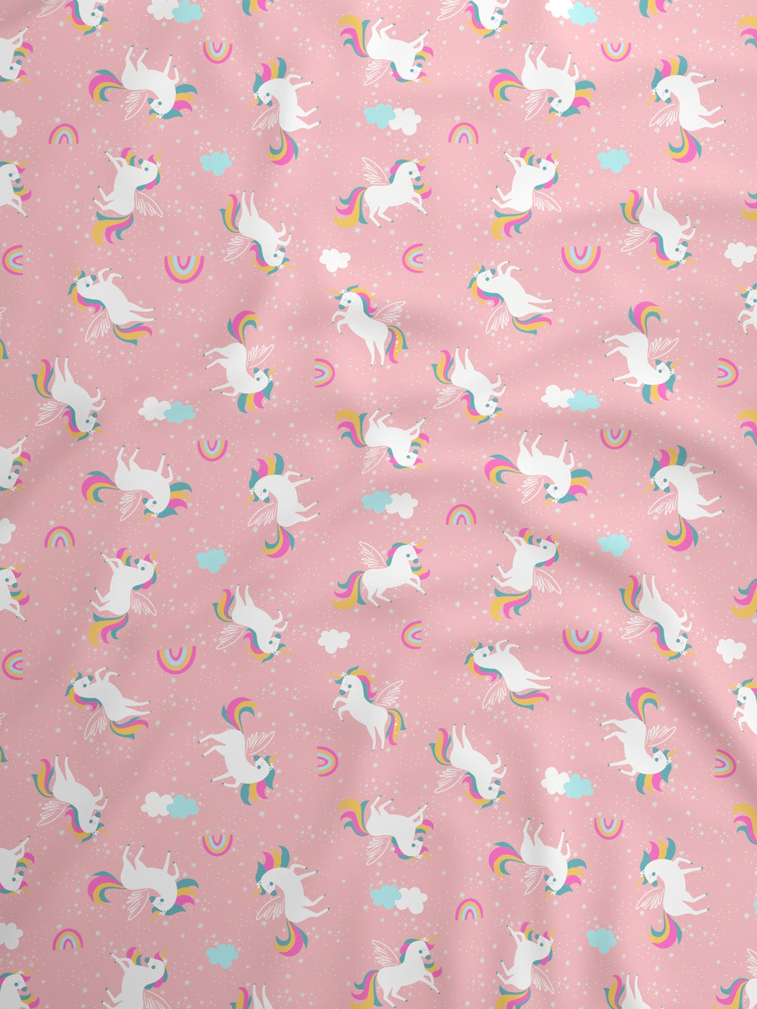 100% Cotton 200 TC, Printed Double Bedsheet Set for Kids, Rock N Room