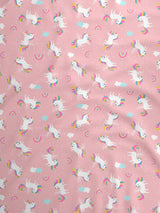 100% Cotton 200 TC, Printed Double Bedsheet Set for Kids, Rock N Room