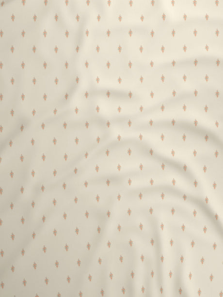 100% Cotton 200 TC,  Ethnic Printed Single Bedsheet Set, Heritage Walk