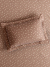 Nature Bouquet 100% Cotton 300 TC King Bedsheet with 2 Pillow Covers | Floral Fragrance Bedsheet Set