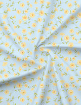 Nature Bouquet 100% Cotton 300 TC King Bedsheet with 2 Pillow Covers | Floral Fragrance Bedsheet Set