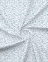 Nature Bouquet 100% Cotton 300 TC King Bedsheet with 2 Pillow Covers | Floral Fragrance Bedsheet Set