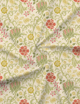 Nature Bouquet 100% Cotton 300 TC King Bedsheet with 2 Pillow Covers | Floral Fragrance Bedsheet Set