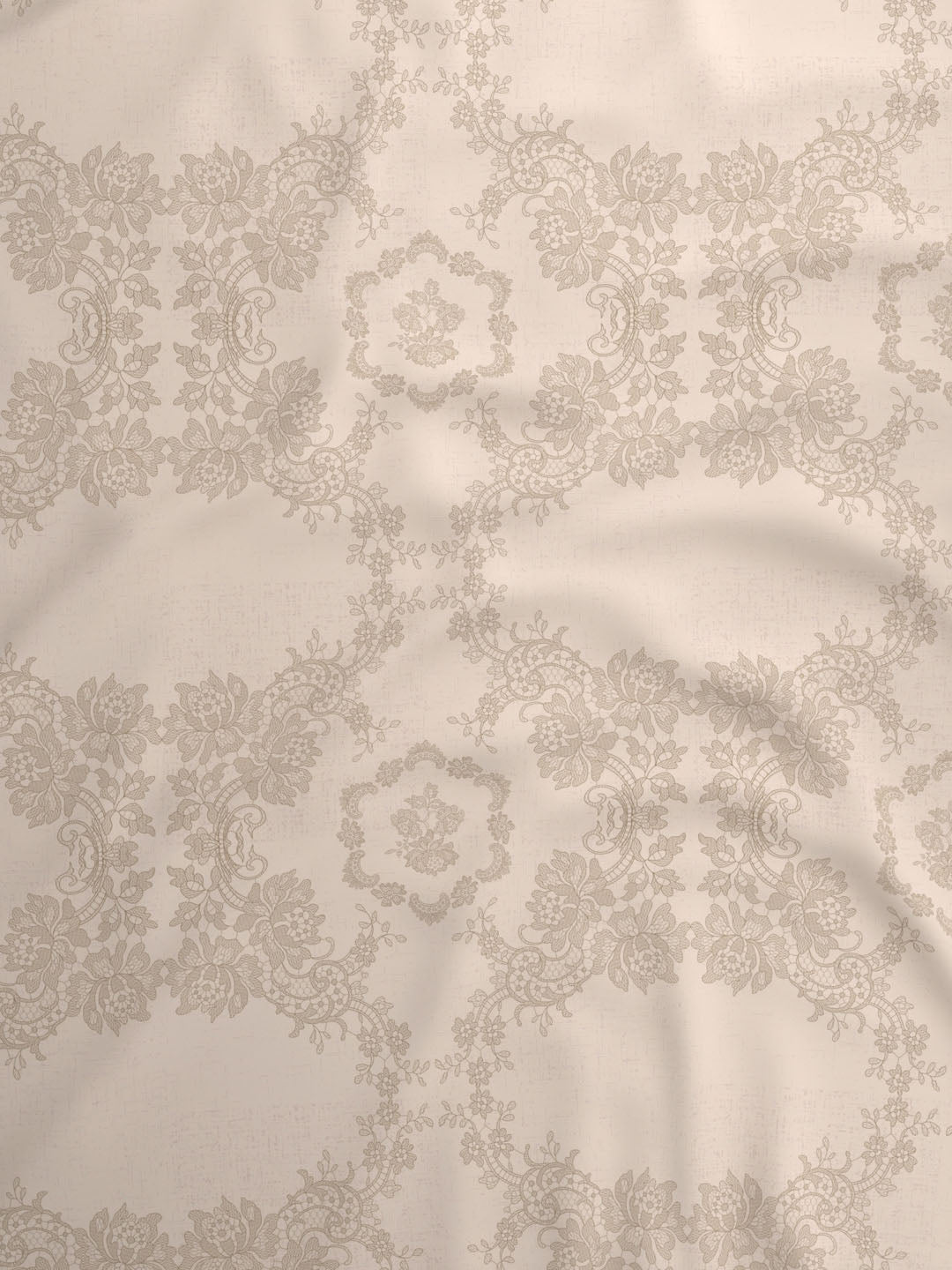 100% Cotton 300 TC, Printed King Bedsheet Set for Gifting, Cottage Garden