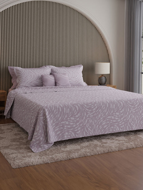 100% Cotton 600 TC, Printed King Bedsheet Set, Luxe Loom Weavers Gallore