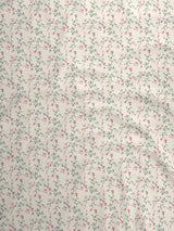 100% Cotton Super King Bedsheet Set, 300 TC Floral, Gardenia Augusta