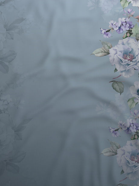 100% Cotton Super King Bedsheet Set, 300 TC Floral, Gardenia Augusta