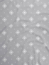 100% Kasturi Cotton King Bedsheet Set, 200 TC Printed, Indo Musk
