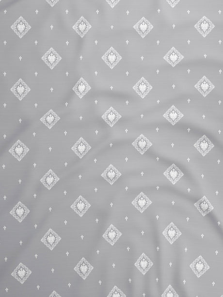 100% Kasturi Cotton King Bedsheet Set, 200 TC Printed, Indo Musk