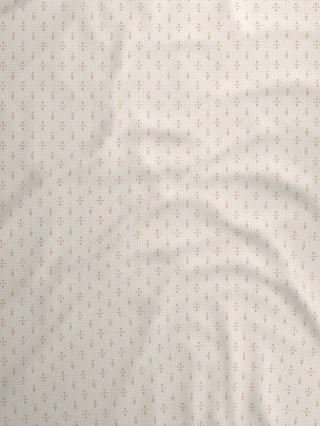 100% Kasturi Cotton 200 TC, Printed Single Bedsheet Set, Indo Musk