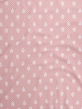 100% Kasturi Cotton 200 TC, Printed Single Bedsheet Set, Indo Musk