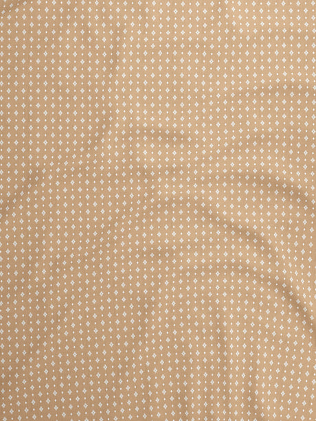 100% Kasturi Cotton 200 TC, Printed Single Bedsheet Set, Indo Musk