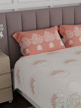 100% Cotton King Bedsheet Set, 200 TC Floral, Valatia