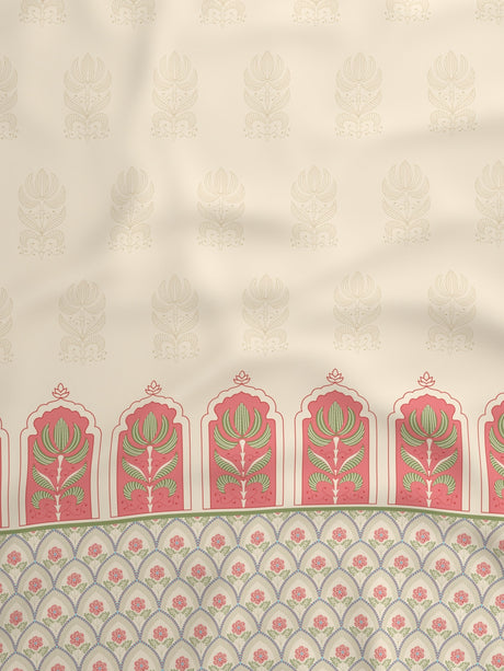 100% Cotton King Bedsheet Set, 200 TC Floral, Valatia