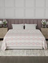 100% Cotton King Bedsheet Set, 200 TC Floral, Valatia