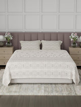 100% Cotton King Bedsheet Set, 200 TC Floral, Valatia