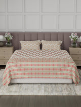 100% Cotton King Bedsheet Set, 200 TC Floral, Valatia