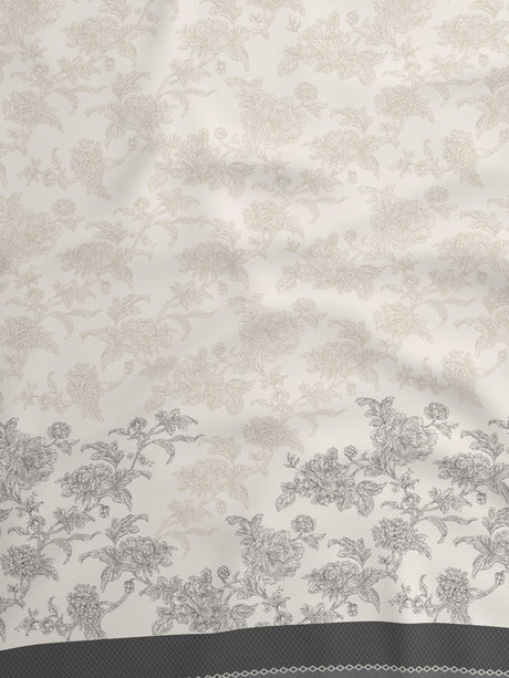 100% Cotton King Bedsheet Set, 200 TC Floral, Valatia