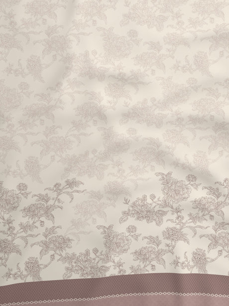 100% Cotton King Bedsheet Set, 200 TC Floral, Valatia