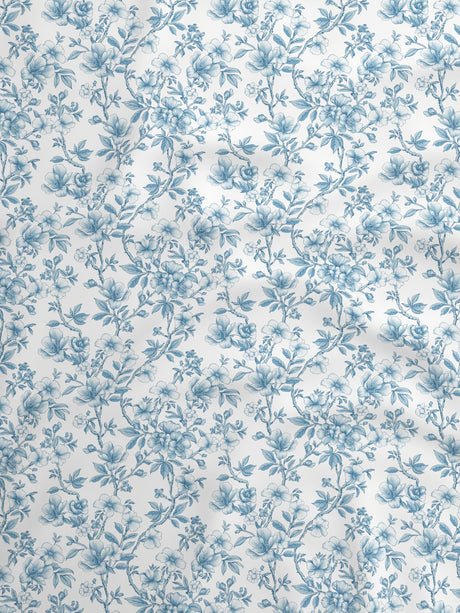 100% Cotton King Bedsheet Set, 200 TC Floral, Valatia