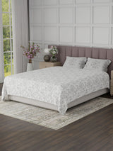 100% Cotton King Bedsheet Set, 200 TC Floral, Valatia