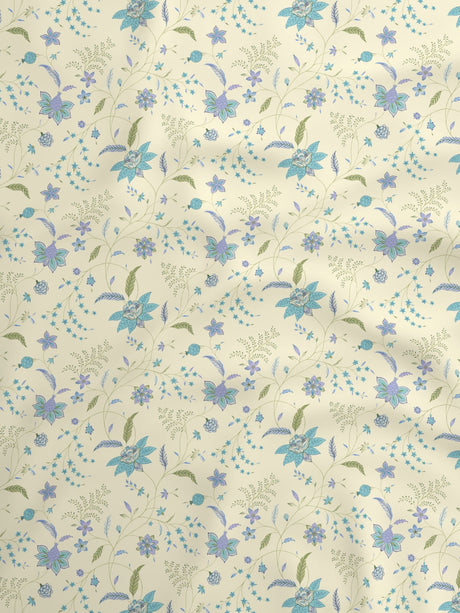 100% Cotton King Bedsheet Set, 200 TC Floral, Valatia