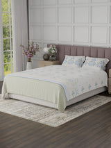 100% Cotton King Bedsheet Set, 200 TC Floral, Valatia
