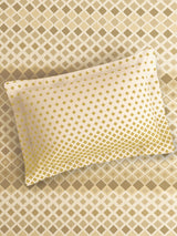 Valatia 100% Cotton King Bedsheet with 2 Pillow Covers | 200 TC Yellow Geometrical Bedsheet Set