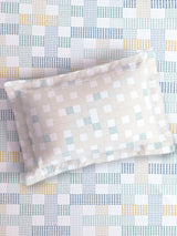 Valatia 100% Cotton Single Bedsheet with 1 Pillow Cover | Multicolor Geometrical 200 TC Bedsheet Set