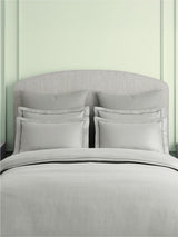 Natures Bamboo Cotton 180 TC King Bedsheet with 2 Pillow Covers | Grey  Solid Bedsheet Set