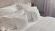 Infinity Premium Quality 100% Egyptian Cotton 1000 TC White King Bedsheet with 4 Pillow Covers (Pearl Stitched)