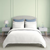 Natures Bamboo Cotton 180 TC King Bedsheet with 2 Pillow Covers | Solid Bedsheet Set
